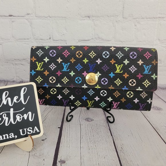 ❌❌SOLD ❌❌ Louis Vuitton Multicolor Noir Wallet EXCELLENT CONDITION